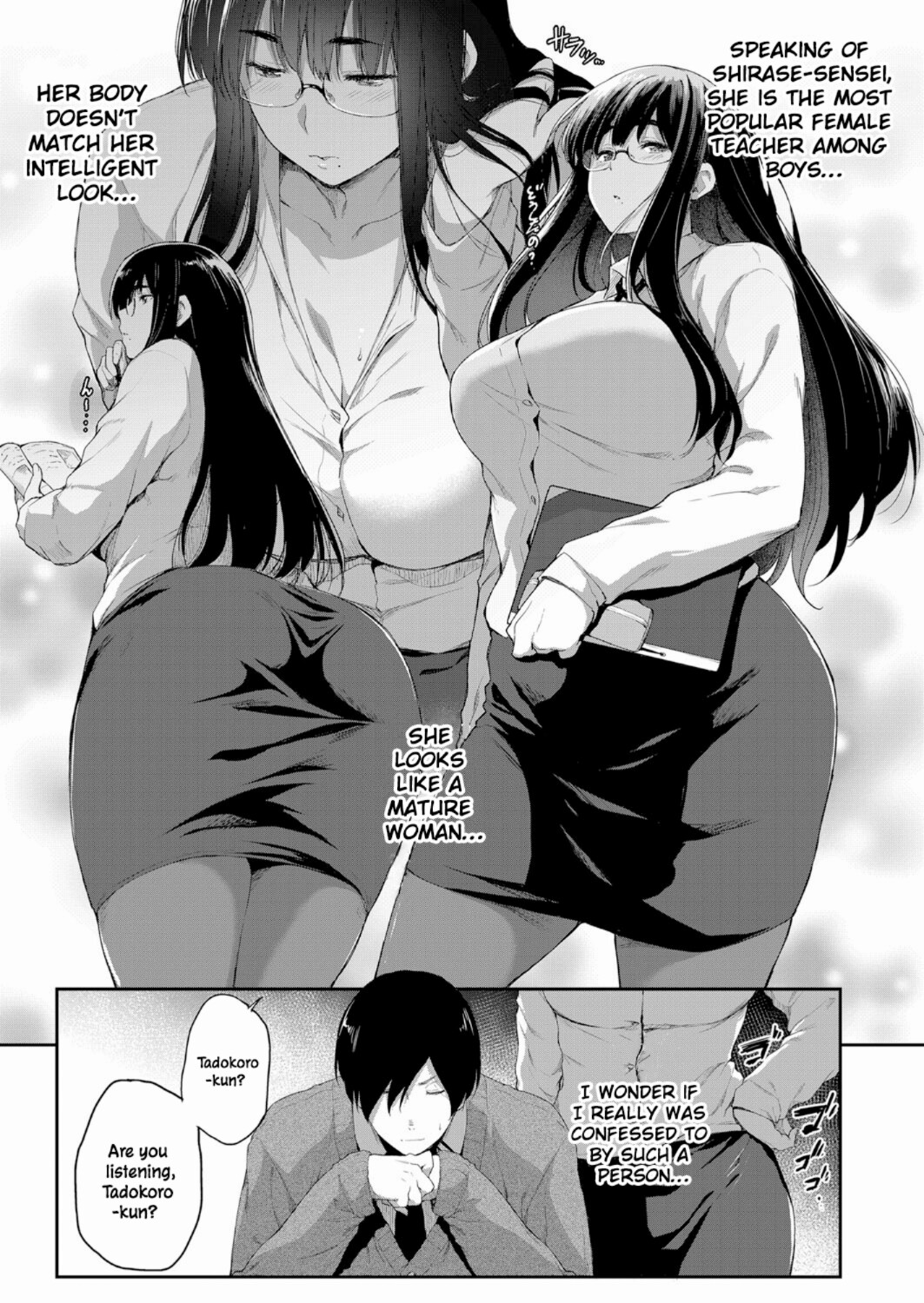 Hentai Manga Comic-Even a Teacher Wants to Date-Read-3